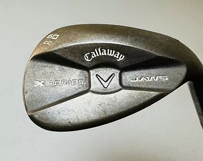 Callaway X Series Jaws 60 Cc Forged Lob Wedge 13° Bounce RH  Pre-Owned • $65