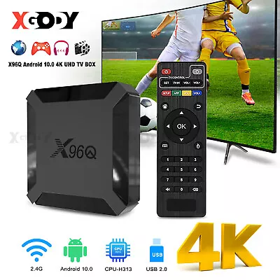 X96Q Wifi Smart TV Box 3D/4K UHD Quad Core 2+16GB Set Top Box Allwinner HDMI USB • $42.99