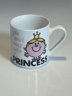 2014 Don’t Mess With Little Miss Princess Mug Cup Mr Men Roger Hargreaves Thoip • £12.99