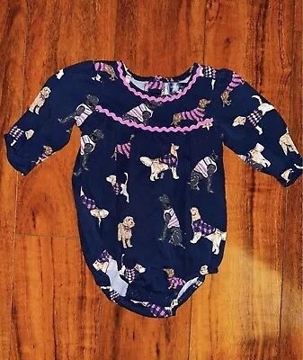 Simply Southern Long Sleeve Dog Bodysuit Baby Girl • $8.50