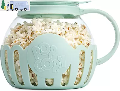 Ecolution Patented Micro-Pop Microwave Popcorn Popper With Temperature Safe Glas • $39.69