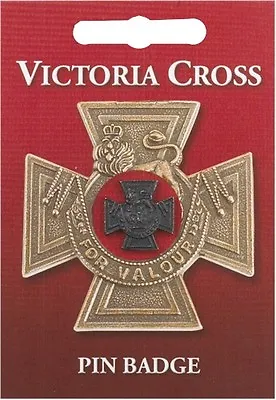Victoria Cross British War Medal Pin Badge • $9.94