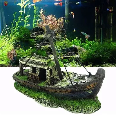 $13.30 • Buy Submarine Ornaments Fish Tank Landscape Landscaping Accessories Sunken Ship