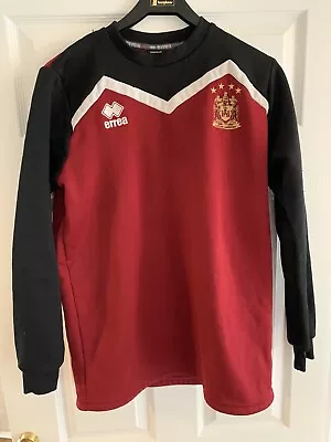 £5 • Buy Sweatshirt WIGAN WARRIORS (XL) ERREA 2017 Jersey Rugby HOME Black