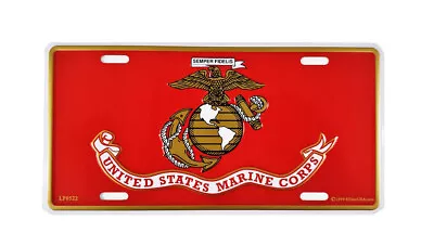 U.S. Marine Corps Semper Fidelis  Aluminum License Plate NEW LP0522 • $9.99