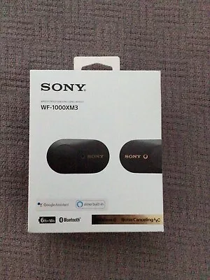 Sony WF-1000XM3 Wireless Noise-Cancelling Headphones - BLACK COLOR • $249.99