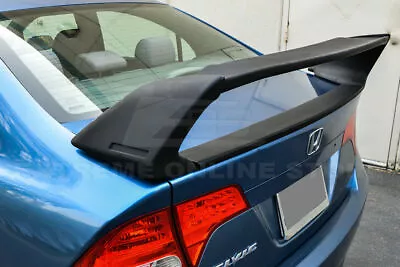 Mugen RR Style ABS Plastic Rear Truck Wing Spoiler For 06-11 Civic 4Dr Body Kit • $109.98