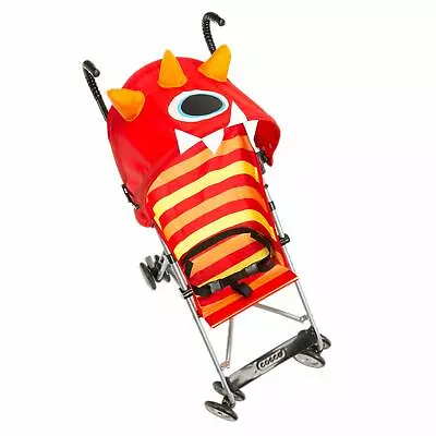 Cosco Red Yellow Umbrella Baby Kid Stroller Unisex Monster Elliot (Open Box) • $39.87