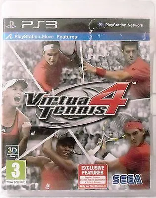 $19.95 • Buy Virtua Tennis 4 PS3 Sony PlayStation 3