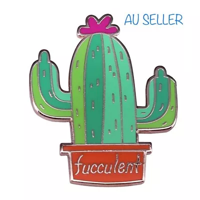 Cactus Fun Enamel Pin/Brooch For Bags& Clothes- AU SELLER • $8.90