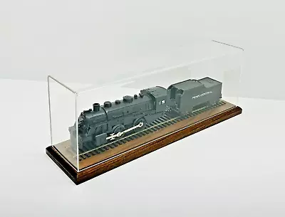 30  O Scale Model Train Display Case Walnut Base • $114