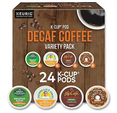 Keurig Decaf Coffee Variety Pack Keurig K-Cup Pods 24 Count • $20.99