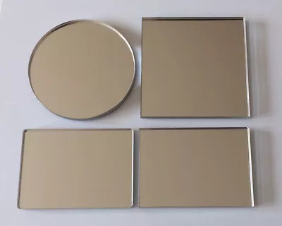 3mm Mirror Sheet Acrylic Perspex [Round Square Oval Rectangle] Mirrored Sheets • £9.27