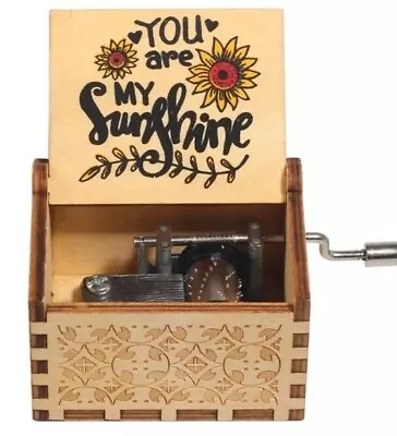 $7.99 • Buy You Are My Sunshine Music Box Gift Plays You Are My Sunshine