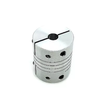 US Stock 6.35 1/4  X 12mm Flexible Shaft Coupling Stepper Motor Coupler D25 L30 • $13.06