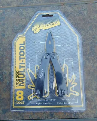 Voodoo Tactical 11 In 1 Stainless Steel Multi-Tool New In Packagefree Shipping • $24.99