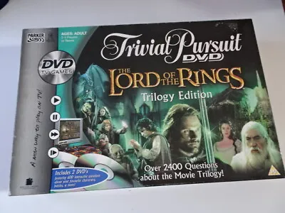 Trivial Pursuit Lord Of The Rings Dvd Game Trilogy Edition Board Game  • £5.99