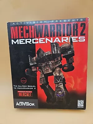 MechWarrior 2: Mercenaries (PC 1996) Big Box New Sealed Minor Box Damage • $159.99