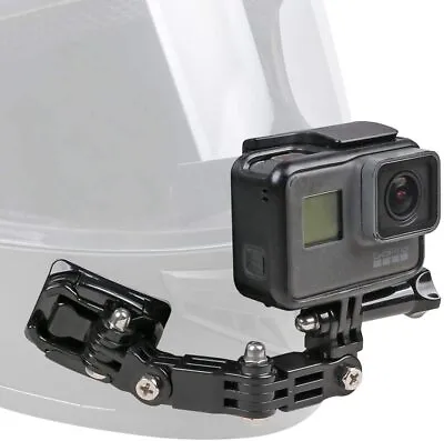 Motorcycle Helmet Chin Mount For GoPro Hero 10 Black Hero 9/8/7 (2018)/6/5 Black • $10.79