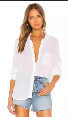 Brand New Rails Long Sleeve Charli Shirt - White • $59.99