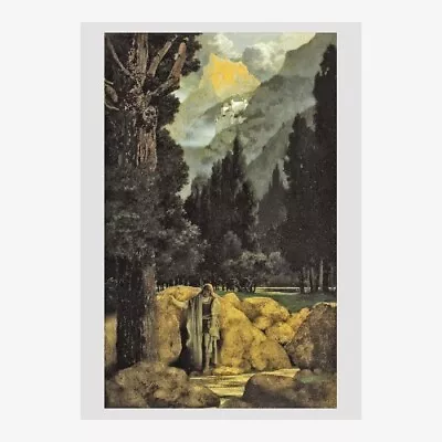 Maxfield Parrish -  Poet's Dream : Poster (11.7  X 16.5 ) • $43.05