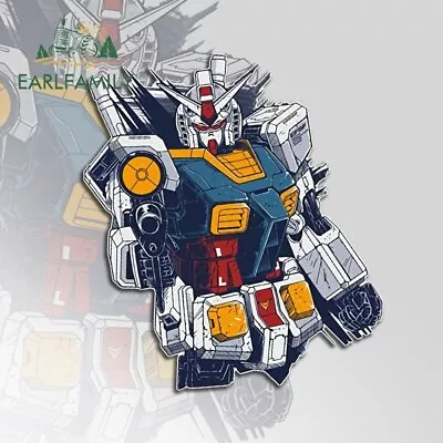 EARLFAMILY 5.1” Gundam Car Sticker VAN Vinyl DIY Decal Laptop Helmet Car Lable • $3.79