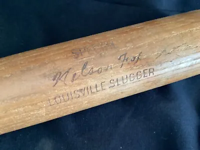 Vtg 1950s Nelson  Nellie  Fox Louisville Slugger H&B Baseball Bat 33” White Sox • $39.99