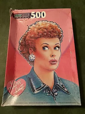 Puzzle I LOVE LUCY 500 Piece Talicor Jigsaw 13  X 19  #1440 Sealed 1997 • $15