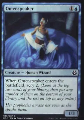 Omenspeaker - Duel Decks: Elspeth Vs. Kiora: #39 Magic: The Gathering NM R8 • $1.39