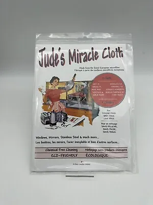 Jude's Miracle Cloth - Chemical Free Microfiber Cleaning Cloth Streak Free Clean • $7.25