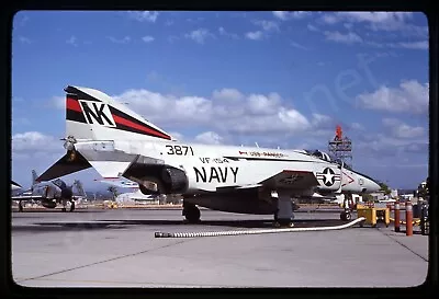 US Navy McDonnell Douglas F-4J 153871 Oct 79 Kodachrome Slide/Dia • $4