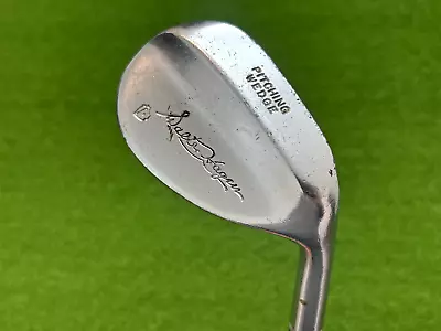 Vintage 1960's Walter Hagen Pitching Wedge Right Handed Steel Leather Grip PW • $29.99