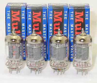 $112.95 • Buy Mullard QUAD 4x NEW NIB  12ax7 ECC83 Long Plates Tubes - New