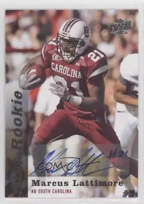 2013 Upper Deck Star Rookie Auto Marcus Lattimore #249 Rookie Auto RC • $23.54