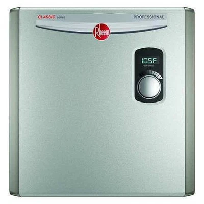 $776.84 • Buy Rheem Rtex-27 208/240 Vac, Both Electric Tankless Water Heater, General