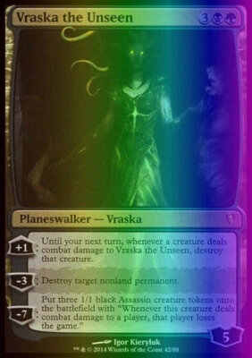 $1.95 • Buy MTG Magic The Gathering Vraska The Unseen (42/89) DD Jace Vs. Vraska LP FOIL