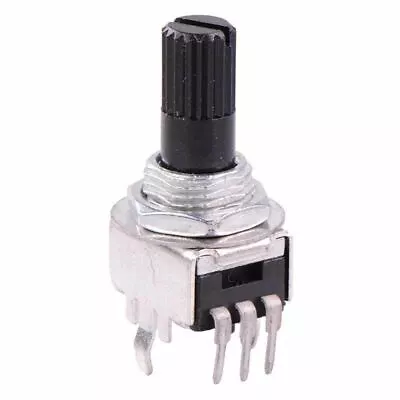 10 X 10K Linear 9mm Potentiometer Knurled 6mm Shaft • £7.99