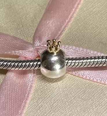 Genuine Pandora Two Tone Kings Crown Charm 790122 • £32