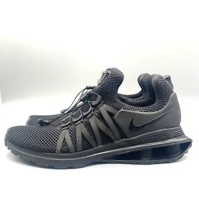 Nike Shox Gravity Atmosphere Running Shoes Sneakers AR1999-001 Black Mens Sz 8 • $39.99