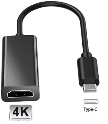 USB-C Thunderbolt To HDMI Adapter Converter 4K For HP DELL Lenovo Notebook • $8.65