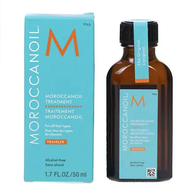 Moroccanoil Hair Treatment Oil 50ml For All Hair Types With Argan Oil • £16.50