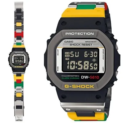 Casio G-shock DW-5610MT-1JF Mixtape Limited Multicolor Digital Men Watch New F/s • $184