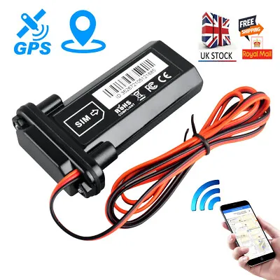 Mini Car Vehicle GPS Tracker Locator Tracking System Device Motorbike UK STOCK • £16.99