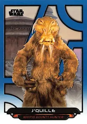£3.37 • Buy Star Wars Galactic Files (2018) BLUE PARALLEL BASE Card ROTJ-29 / J'QUILLE