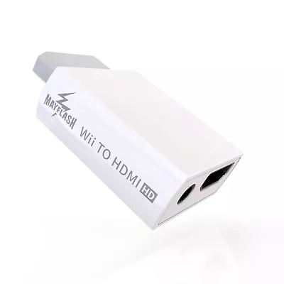 MAYFLASH Wii To HDMI Converter 1080P For Full HD Device Wii HDMI Adapter With... • $24.67