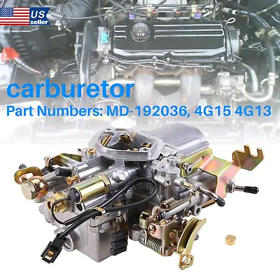 Carburetor 192036 For Mitsubishi Lancer Carburetor Proton Saga 4G13 4G15 • $141.60