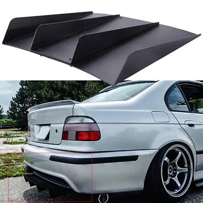 Rear Bumper Diffuser Shark Fin Spoiler Splitter Lip For 3 Series E30 E46 E87 E90 • $65.65