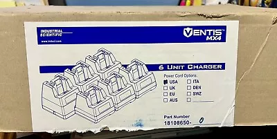 Industrial Scientific Ventis MX4 Gas Detector Charger Station 6 Unit 18108650 • $199.99