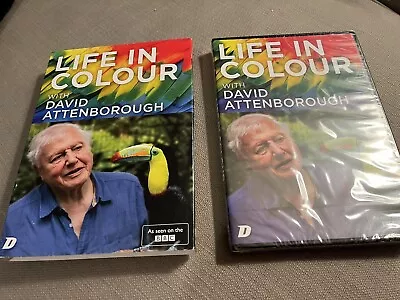 Life In Colour With David Attenborough DVD (2021) BBC New Sealed Free P&P • £5.55