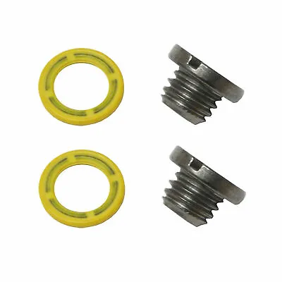 2 PCS Marine Drain Plug Screw Kits For Mercury MERCRUISER Replaces 10-79953Q2 • $3.30